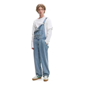 Zdjęcie produktu Cropp - Jeansowe ogrodniczki baggy - niebieski
