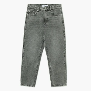 Cropp - Jeansy mom z efektem sprania - szary