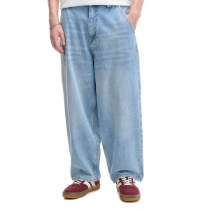 Zdjęcie produktu Cropp - Jeansy skater z tekstową naszywką - niebieski