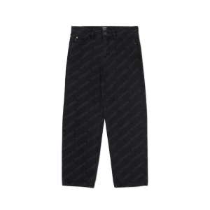 Zdjęcie produktu Cropp - Jeansy wide leg z napisami - szary