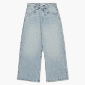 Cropp - Jeansy workwear fit z efektem sprania - niebieski