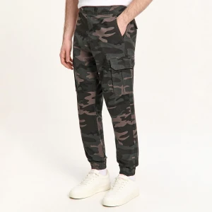 Cropp - Joggery moro z kieszeniami cargo - wielobarwny