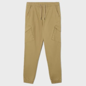 Cropp - Joggery slim z kieszeniami cargo - brązowy