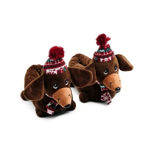 Cropp - Kapcie jamniki - brązowy