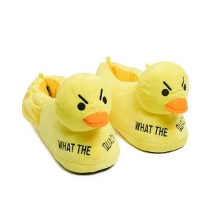 Cropp - Kapcie kaczki - żółty