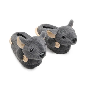 Cropp - Kapcie szare myszki - szary