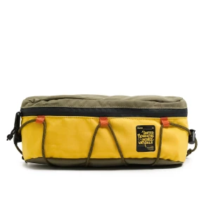 Cropp - Kolorowa saszetka typu nerka - żółty