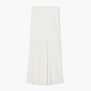 Cropp - Koronkowa biała spódnica maxi - biały