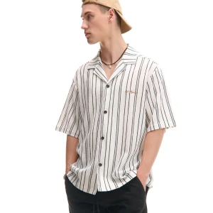 Cropp - Koszula ze strukturalnym wykończeniem - biały