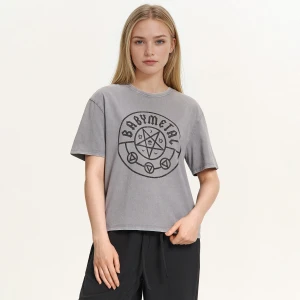 Cropp - Koszulka Babymetal - jasny szary