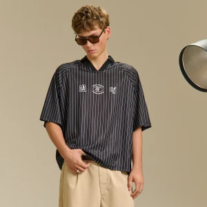 Cropp - Koszulka polo w sportowym stylu - granatowy