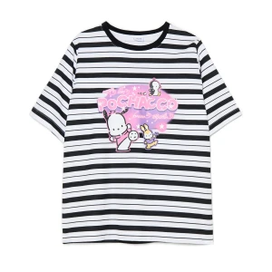 Zdjęcie produktu Cropp - Koszulka w paski z Pochacco - wielobarwny