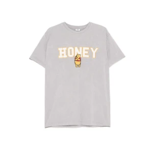 Cropp - Koszulka z haftem Kubusia Puchatka - jasny szary