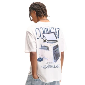 Cropp - Koszulka z motywem kota - biały