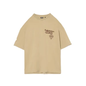 Cropp - Koszulka z nadrukiem Arcane UNISEX - beżowy