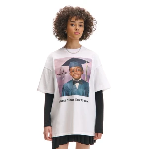 Cropp - Koszulka z nadrukiem Lil Wayne - biały