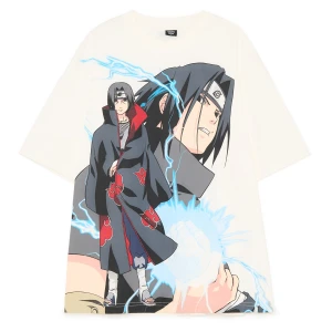 Zdjęcie produktu Cropp - Koszulka z nadrukiem Sasuke - kremowy