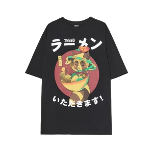 Cropp - Koszulka z Teemo z League of Legends - czarny