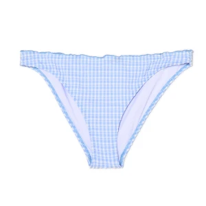 Cropp - Kraciasty dół od bikini - niebieski
