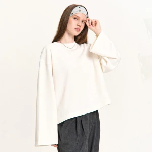 Zdjęcie produktu Cropp - Kremowa bluza oversize - kremowy