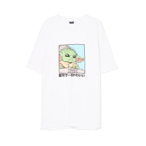 Zdjęcie produktu Cropp - Kremowa koszulka Baby Yoda - kremowy