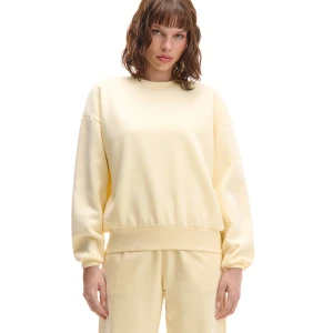 Cropp - Kremowa luźna bluza basic - kremowy