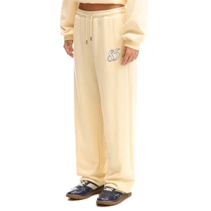 Cropp - Kremowe dresy w sportowym stylu - kremowy