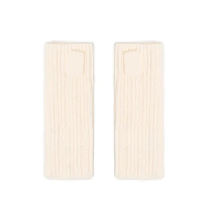 Cropp - Kremowe rękawiczki mitenki - kremowy