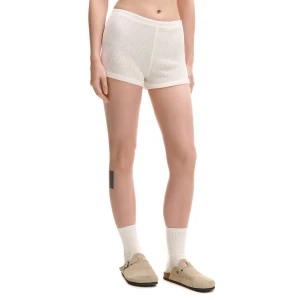 Cropp - Kremowe spodenki z wiskozą - kremowy