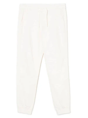 Cropp - Kremowe spodnie typu jogger - kremowy