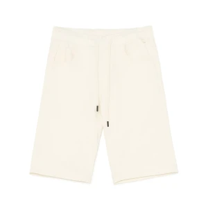 Cropp - Kremowe szorty jogger slim - kremowy