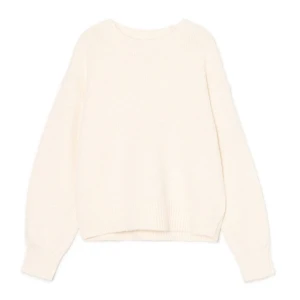 Cropp - Kremowy sweter basic - kremowy