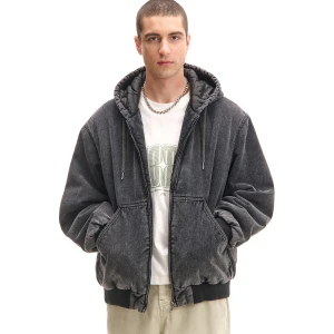 Cropp - Kurtka bomber z efektem sprania - szary