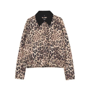 Cropp - Kurtka panterka z odpinanym kołnierzem - wielobarwny