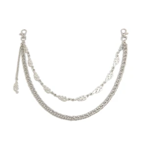 Cropp - Łańcuch z motywem tribal - srebrny