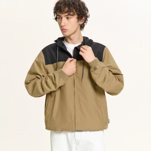 Cropp - Lekka kurtka z kapturem - beżowy