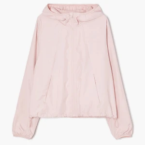 Cropp - Lekka różowa kurtka z kapturem - różowy