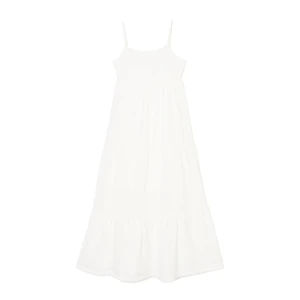 Cropp - Letnia biała sukienka maxi - biały