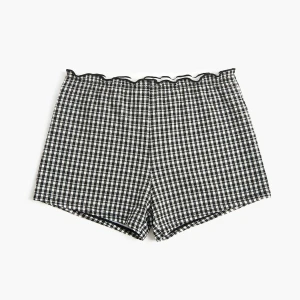 Cropp - Majtki kąpielowe w kratkę - czarny