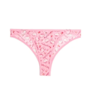 Cropp - Majtki typu brazyliany z Hello Kitty - różowy