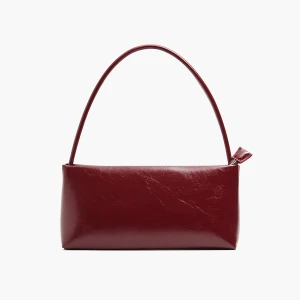 Cropp - Mała bordowa torebka - kasztanowy