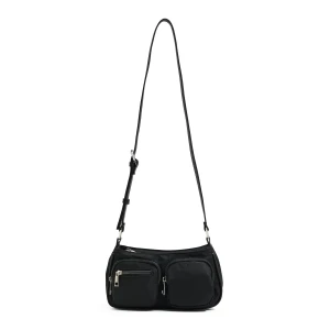 Cropp - Mała czarna torebka crossbody - czarny