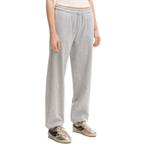 Cropp - Melanżowe szare dresowe joggery basic - jasny szary