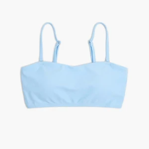 Cropp - Niebieska bandażowa góra od bikini - niebieski