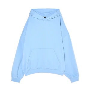 Cropp - Niebieska bluza z grubego materiału - błękitny