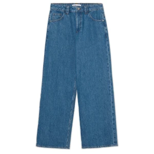 Cropp - Niebieskie jeansy baggy - niebieski