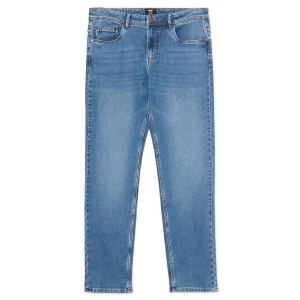 Cropp - Niebieskie jeansy slim regular - niebieski
