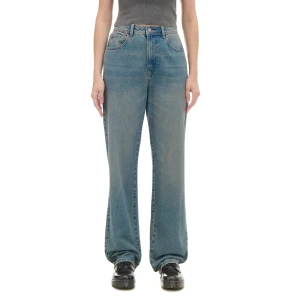 Cropp - Niebieskie jeansy straight TALL - niebieski