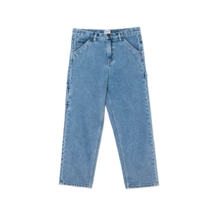 Cropp - Niebieskie jeansy wide leg - niebieski