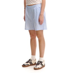 Cropp - Niebieskie szorty w paski - błękitny